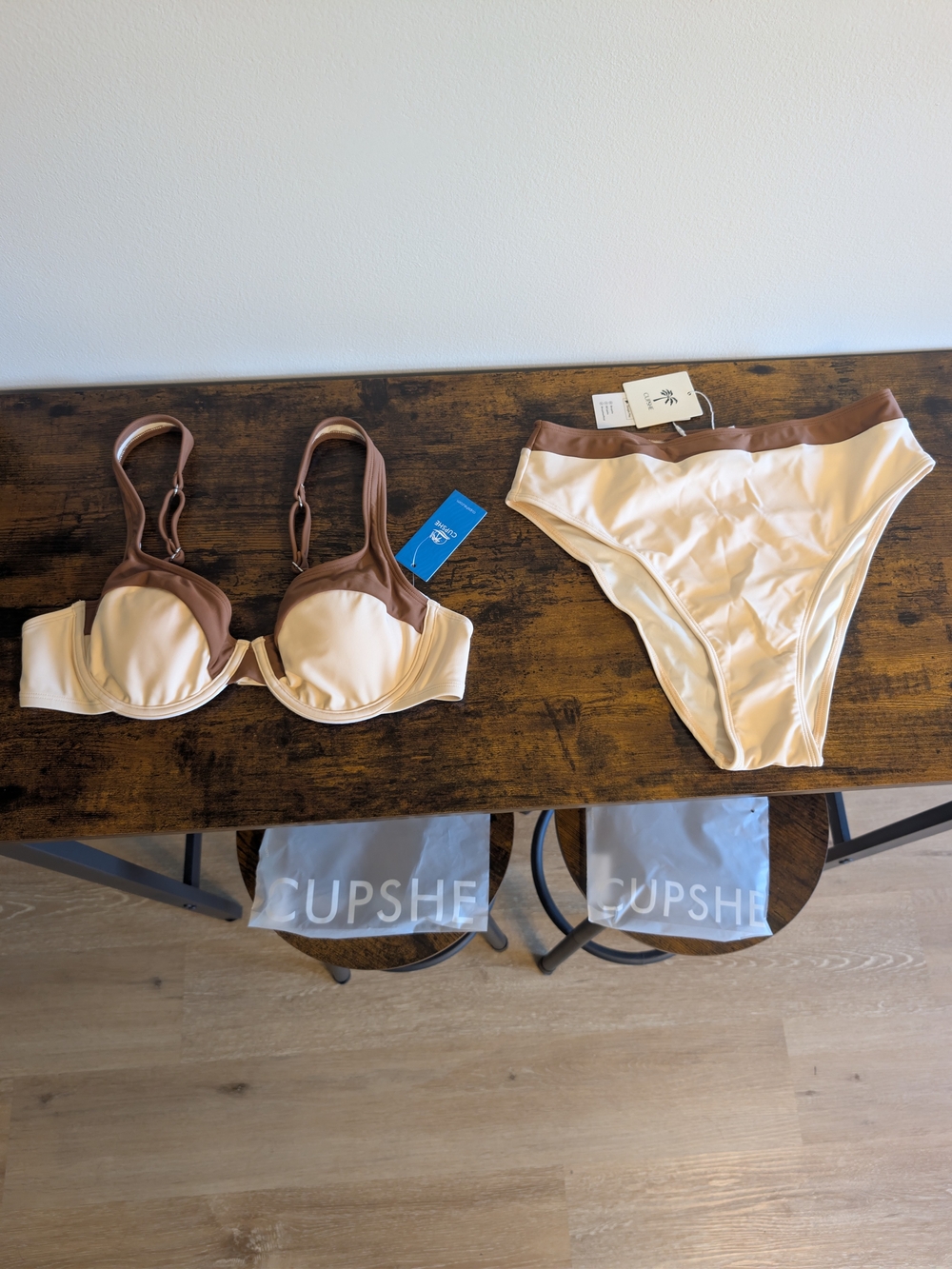 Cupshe Beyond Nature Bikini Set (Size Medium)